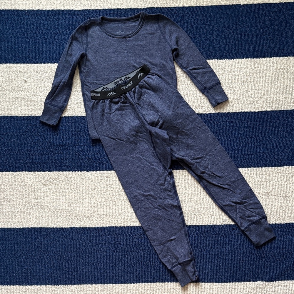 Navy Blue Long Underwear